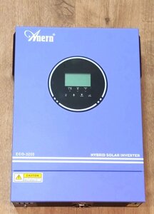Інвертор гібридний ECO 3000W 24V синус, контролер MPPT 80A, макс. PV 400V