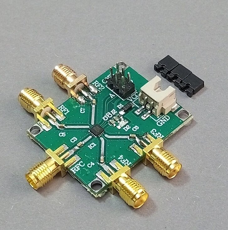 Комутатор (перемикач) 0.1-6GHz, 4 входи на один вихід, радіочастотний від компанії ПО СПЕЦАНТЕННИ Зв'язок без перешкод! - фото 1