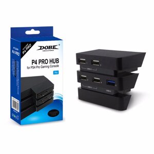 Концентратор Dobe PS4 Pro USB