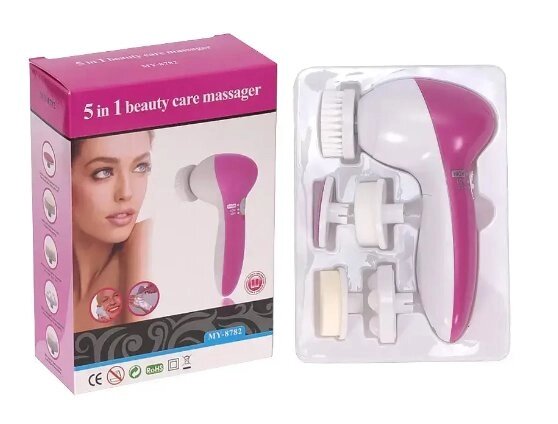 Масажер для обличчя 5 в 1 Beauty Care Massager AE-8782 від компанії ПО СПЕЦАНТЕННИ Зв'язок без перешкод! - фото 1