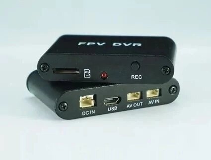 Міні-відеореєстратор AV HD FPV DVR AV-рекордер 1280x720 CCTV, з підтримкою TF-карти 32G від компанії ПО СПЕЦАНТЕННИ Зв'язок без перешкод! - фото 1