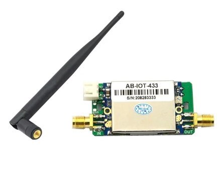 Модуль 420-480MHz LoRa з радіатором, Signal Booster Transmit Receive Two-Way Power з антеною від компанії ПО СПЕЦАНТЕННИ Зв'язок без перешкод! - фото 1