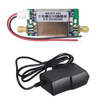 Модуль 420-480MHz LoRa з радіатором, Signal Booster Transmit Receive Two-Way Power з блоком живлення від компанії ПО СПЕЦАНТЕННИ Зв'язок без перешкод! - фото 1