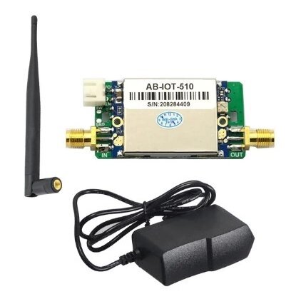 Модуль 470-520MHz із радіатором, Signal Booster Transmit Receive Two-Way Power з блоком живлення та антеною від компанії ПО СПЕЦАНТЕННИ Зв'язок без перешкод! - фото 1