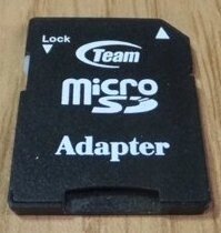 Перехідник-адаптер Team для карти пам'яті micro SD на SD від компанії ПО СПЕЦАНТЕННИ Зв'язок без перешкод! - фото 1