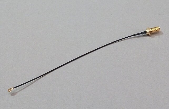 Перехідник pigtail SMA-female (гніздо) - IPX (U. FL), кабель RF1.13, 150 мм від компанії ПО СПЕЦАНТЕННИ Зв'язок без перешкод! - фото 1