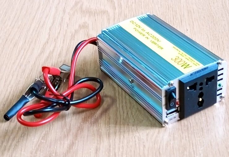 Перетворювач напруги/інвертор 12 DC - 220 AC 300W max EAP-12220, USB від компанії ПО СПЕЦАНТЕННИ Зв'язок без перешкод! - фото 1