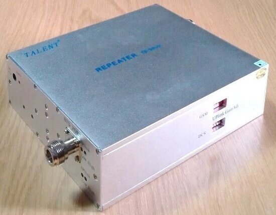 Підсилювач сигналу репитер двохдіапазонний TE-9018C-GD PRO 900 + 1800 МГц з захистом мережі, 1000-1200 кв. м. - акції