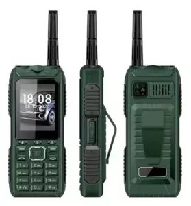 Мобільний телефон S555 pro 2.2" 4хsim карти, 2400 мАг, Powerbank, ліхтар, камера, телескопічна антена, Green