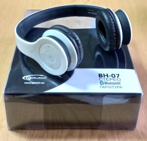 Навушники бездротові Gemix BH-07 Bluetooth