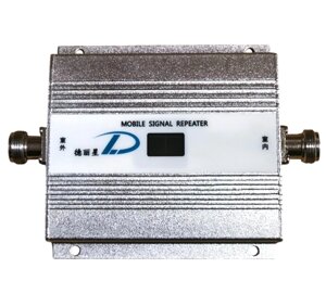 GSM 4G підсилювач репітер мобільного зв'язку та інтернету HB-16GD 900/1800 МГц 65 дБ 16 дБм, 100-200 кв. м. (50990)