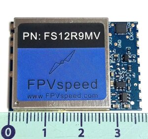 Модуль VRX 1.2GHz 1.3GHz FS12R9MV (VM1373R) 9CH, FPV аналоговий бездротовий відеоприймач, висока чутливість