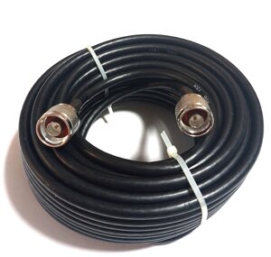 Кабель коаксіальний RG-6U 75 Ом 15 м з обтисненими роз'ємами N-male, для будь-яких приймальних радіосистем 50-75 Ом в Дніпропетровській області від компанії ПО СПЕЦАНТЕННЫ  Связь без преград!
