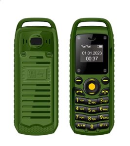 Мобільний телефон 2G СERVO 25BLMINI Bluetooth, 2 SIM карти, зелений