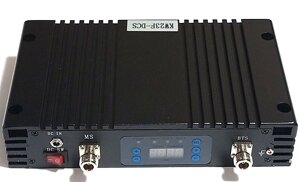 Підсилювач мобільного зв'язку репітер KW23F-PRO DCS/4G LTE 1800 МГц 70 дБ 23 дБм із захистом мережі, 1000 кв. м.