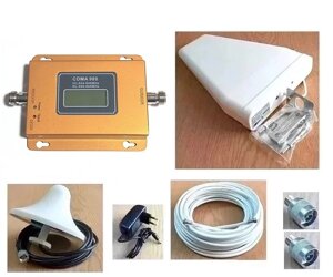 Підсилювач мобільного інтернету і зв'язку Інтертелеком KW-1570CD 800 МГц із логоперіодичною  антеною, 200 кв. м. в Дніпропетровській області від компанії ПО СПЕЦАНТЕННЫ  Связь без преград!