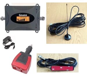 Підсилювач стільникового зв'язку та бездротового інтернету CDMA 800 LTK-1465 (824-894 MГц), комплект для авто
