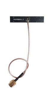 FPC-антена 2010-2980/3990-5990MHz 4-6dBi, кабель RG178 20 см RP SMA-male, на липучці