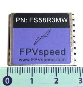 Модуль VRX 4,9GHz 5,8GHz 6GHz FS58R3MW (MM238RW), FPV аналоговий бездротовий відеоприймач, висока чутливість