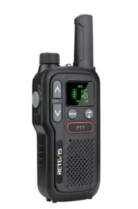 Рації Retevis PMR446 0,5W 16CH 4 шт. + шнур для програмування