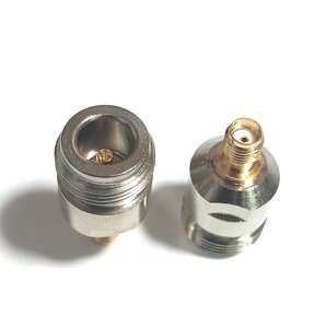 Перехідник SMA-female (мама) - N-female (мама) в Дніпропетровській області від компанії ПО СПЕЦАНТЕННЫ  Связь без преград!