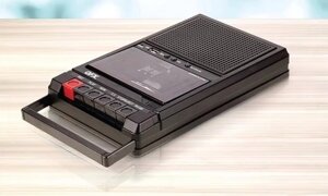 Касетний програвач з MP3 (USB), конвертер в MP3, рекордер з вбудованим мікрофоном, функція запису