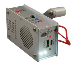 Генератор з ручним приводом, багатофункціональний радіоприймач, запалювач-прикурювач, ліхтарик, повербанк (831716)