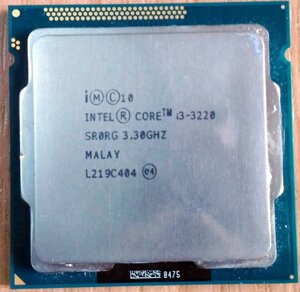 Процеcсор Intel Core i3-3220 3.3 GHz / 3MB / 5 GT / s (SR0RG). б / у робочий