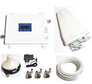 Підсилювач мобільного зв'язку та 3G/4G LTE інтернету KD-2065-GWL 900/2100/2600 МГц, 500-600 м² в Дніпропетровській області от компании ПО СПЕЦАНТЕННЫ  Связь без преград!