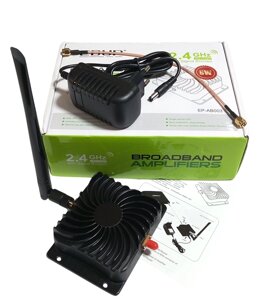 Підсилювач розширювач Wi-Fi (бустер) 2,4 ГГц 8 Вт (W), оригінал EDUP EP-AB003 в Дніпропетровській області від компанії ПО СПЕЦАНТЕННЫ  Связь без преград!