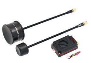 Передавач відео з дрону дводіапазонний VTX RUSHFPV 1.3G/3.3G 2.5W, з двома RHCP антенами