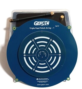 Антена 5,8GHz 14,4dBi, з круговою поляризацією RHCP/LHCP, GEPRC Triple Feed Patch Array, 150 мм, RP SMA-male (гніздо) в Дніпропетровській області від компанії ПО СПЕЦАНТЕННЫ  Связь без преград!