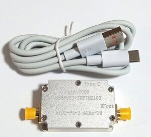 Підсилювач радіосигналів 2,4GHz 1W 30dB, SBB5089 + TQP7M9103, ВЧ модуль односторонній мікрохвильовий в Дніпропетровській області від компанії ПО СПЕЦАНТЕННЫ  Связь без преград!
