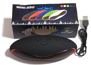 Bluetooth колонка Mini Speaker X6U Black