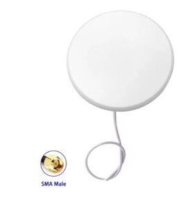 Антена 600-6000 МГц 5dBi до 50 Вт, кабель 30 см SMA-male, IP68, 3G/4G/5G. Дивіться графіки КСХ. в Дніпропетровській області от компании ПО СПЕЦАНТЕННЫ  Связь без преград!