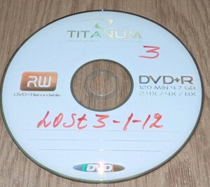 DVD диск Lost 3, 1-12 в Дніпропетровській області от компании ПО СПЕЦАНТЕННЫ  Связь без преград!