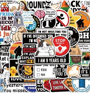 Наклейки, 2D картини