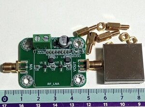 Підсилювач радіосигналів LNA 80 кГц - 2 ГГц 46 дБ 17,5 дБм 5 В, з низьким рівнем шуму в Дніпропетровській області от компании ПО СПЕЦАНТЕННЫ  Связь без преград!