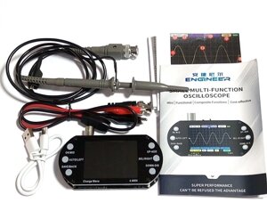 Осцилограф портативний цифровий SCO_1_500K, смуга пропускання 500 кГц, акумулятор 3,7 В 600 мА·год (831165)