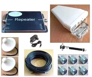 Підсилювач зв'язку SST-1817 D 1800 MГц з зовнішньої логоперіодічеськие і 2-мя стельовими антенами, 500 кв. м. в Дніпропетровській області від компанії ПО СПЕЦАНТЕННЫ  Связь без преград!