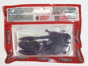 Силіконова приманка Fanatik, Mik Maus 3.5" колір 008, 3 штуки