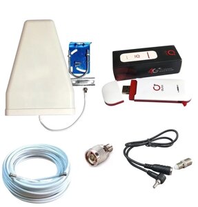 4G LTE/3G/2G USB Wi-Fi модем Olax U90H-M з антеною логоперіодичною, антенним адаптером, 10 м кабелю RG-6U 75 Ом в Дніпропетровській області від компанії ПО СПЕЦАНТЕННЫ  Связь без преград!
