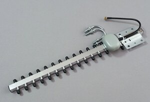 Антена Yagi 2340-2600 МГц 15 dBi 40 Вт, RP-SMA роз`єм (гніздо)