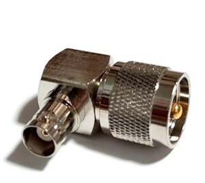 Перехідник кутовий BNC-female - UHF male (PL259, SO-239) в Дніпропетровській області від компанії ПО СПЕЦАНТЕННЫ  Связь без преград!