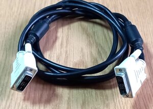 Уживаний кабель DVI - DVI для моніторів, 190 см