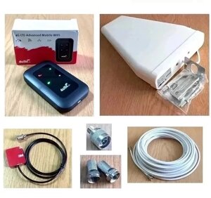 3G/4G LTE інтернет комплект з роутером Н806, логоперіодичною антеною, 10 м кабелю RG-58 та індуктивним адаптером в Дніпропетровській області від компанії ПО СПЕЦАНТЕННЫ  Связь без преград!