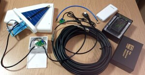 Комплект для виносу антени спектроаналізатора на щоглу з живленням LNA по кабелю з аналізатором та повербанком (82014)