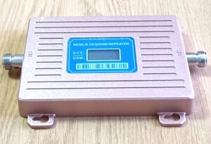 Підсилювач стільникового зв'язку ретранслятор двохдіапазонний SL-1570-GD 900/1800 МГц, 300-350 кв. м.