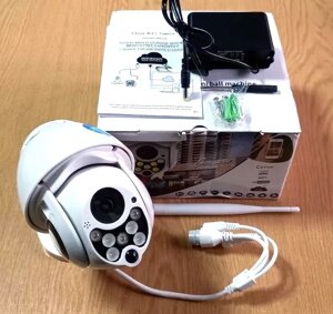 Розумна поворотна смарт-камера BESDER C-P05 Full HD1080p Wi-Fi, IP66, 4хDigital Zoom, нічне бачення, двостороннє аудіо