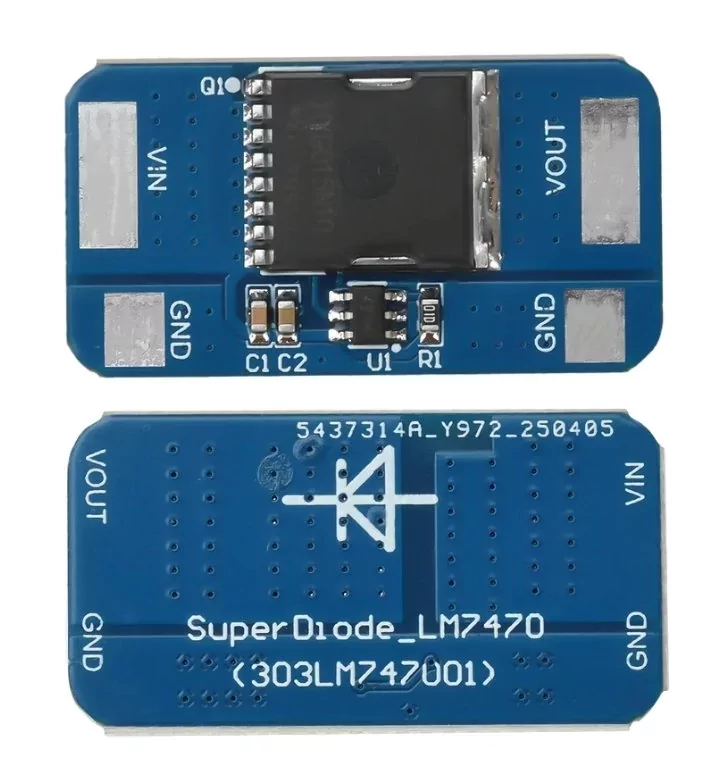 Діодний модуль LM74700 5-30V 10А, для захисту сонячних панелей - фото pic_c3b02aabea40edb35faf19345c171833_1920x9000_1.webp